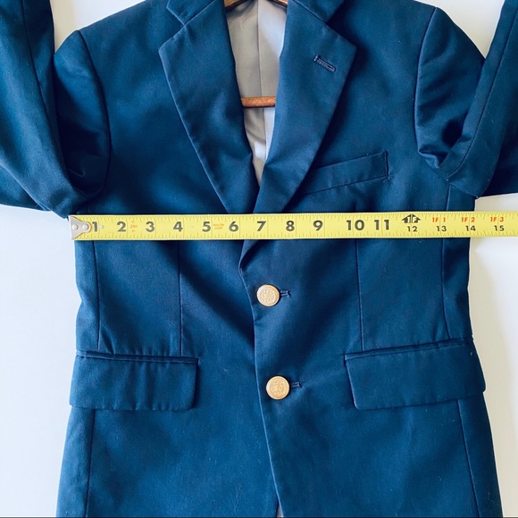 Michael Kors Kids Navy Gold Blazer - Picture 6 of 8